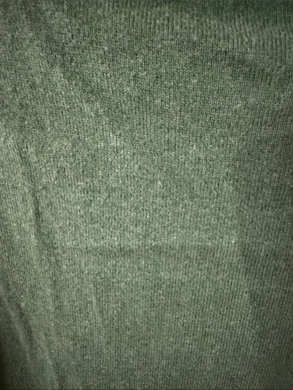 Men's Green Half-Zip Sweater